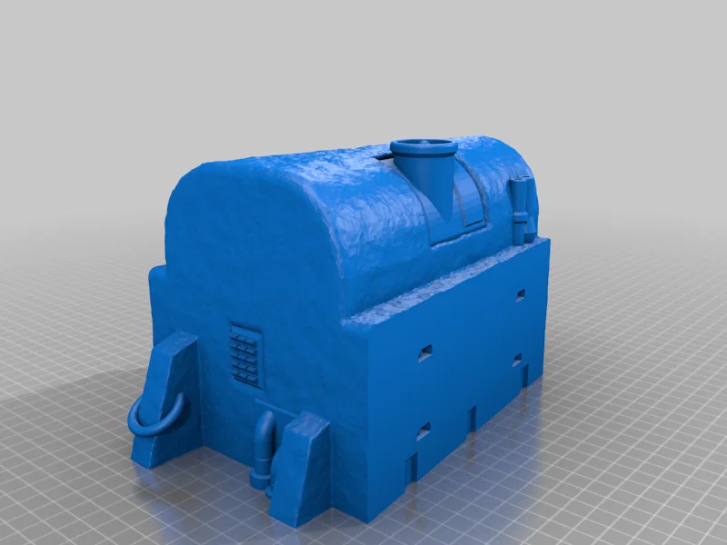 Mô hình làng sci-fi sa mạc - Image 11