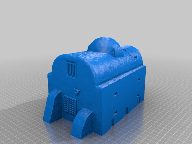 Mô hình làng sci-fi sa mạc - Image 12