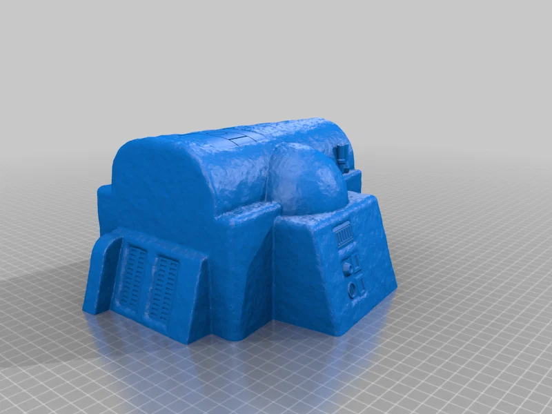 Mô hình làng sci-fi sa mạc - Image 15