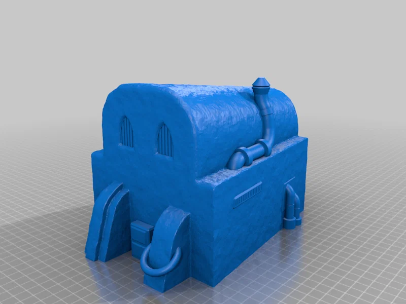 Mô hình làng sci-fi sa mạc - Image 17