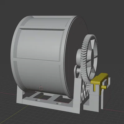 Máy đánh bóng sản phẩm 3D (Mostly printed tumbler)