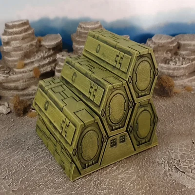 Sci-fi containers - Thùng chứa đồ phong cách viễn tưởng