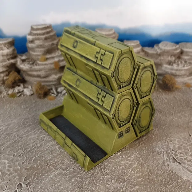 Sci-fi containers - Thùng chứa đồ phong cách viễn tưởng - Image 2