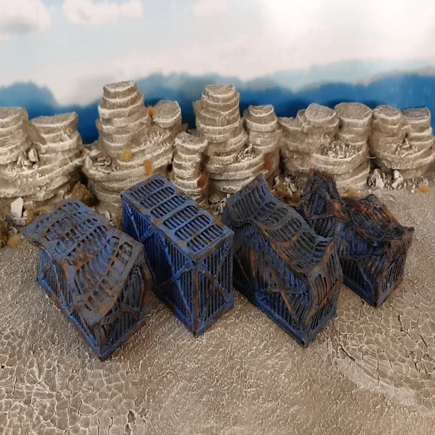 Thùng container tương lai, bao gồm cả phiên bản bị hư hỏng - Image 1