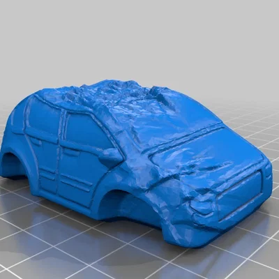 Bộ sưu tập xe phế liệu (Junk cars) dùng cho địa hình game