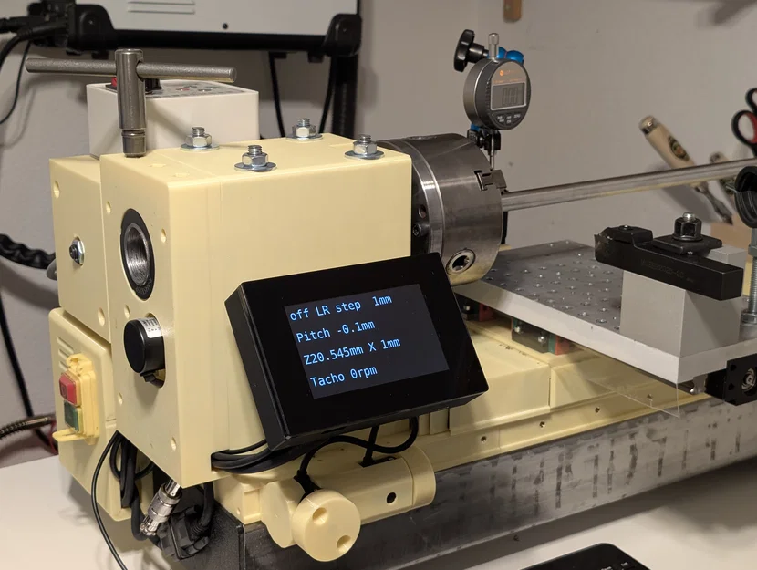 Máy tiện kim loại để bàn DIY dạng module - Image 1