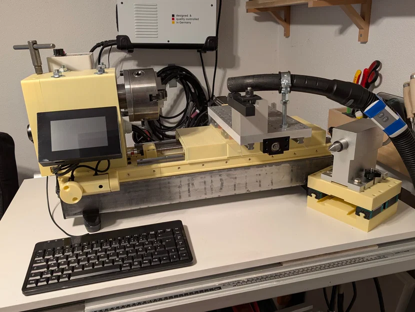 Máy tiện kim loại để bàn DIY dạng module - Image 4