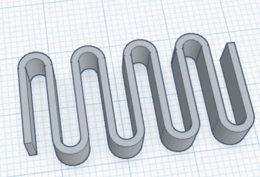 Mô hình lò xo dẹt (Spring) in 3D tiện dụng cho mọi dự án - Image 1