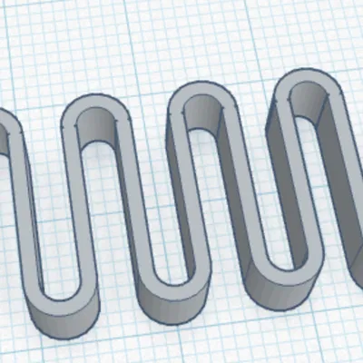 Mô hình lò xo dẹt (Spring) in 3D tiện dụng cho mọi dự án