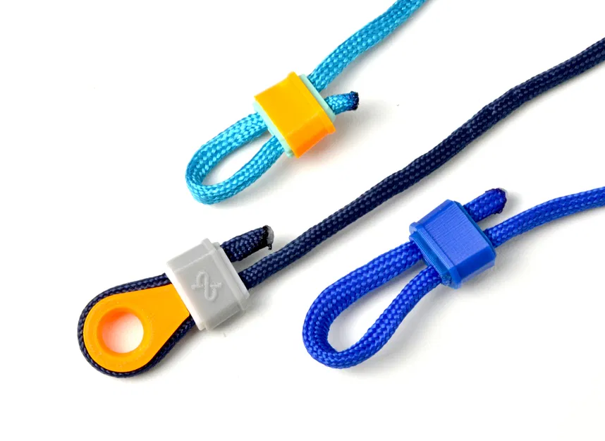 Khóa dây Paracord nhanh 4mm kèm khuyên lót dây - Image 1