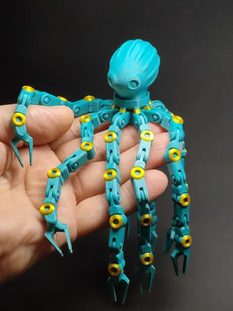 Bạch tuộc robot bọc giáp (Armored Robotic Octopus) - Image 2