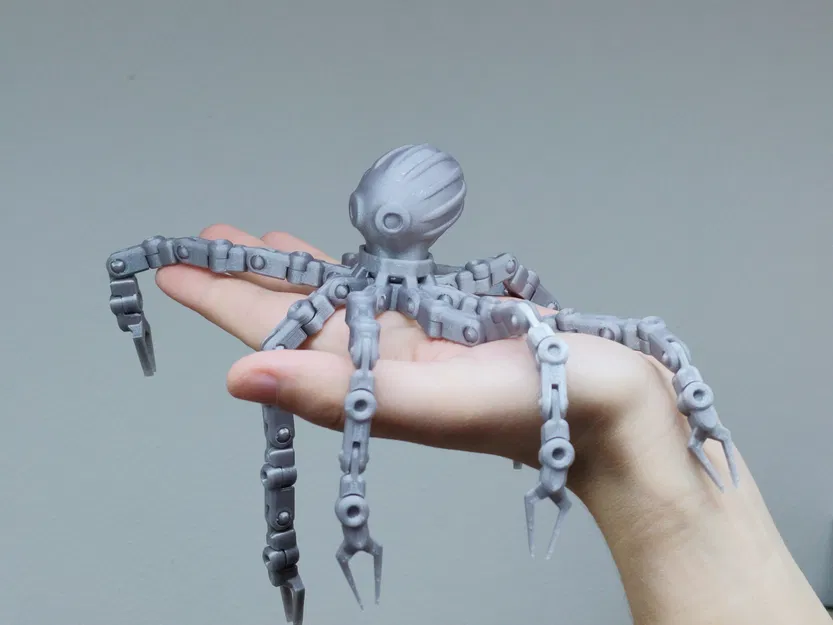 Bạch tuộc robot bọc giáp (Armored Robotic Octopus) - Image 5