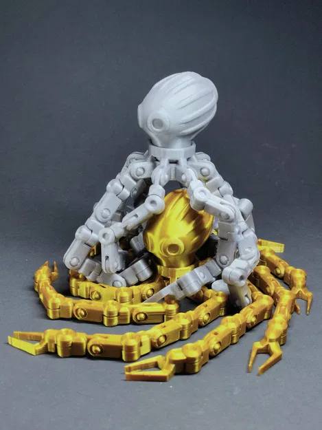 Bạch tuộc robot bọc giáp (Armored Robotic Octopus) - Image 9