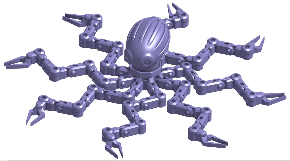 Bạch tuộc robot bọc giáp (Armored Robotic Octopus) - Image 13