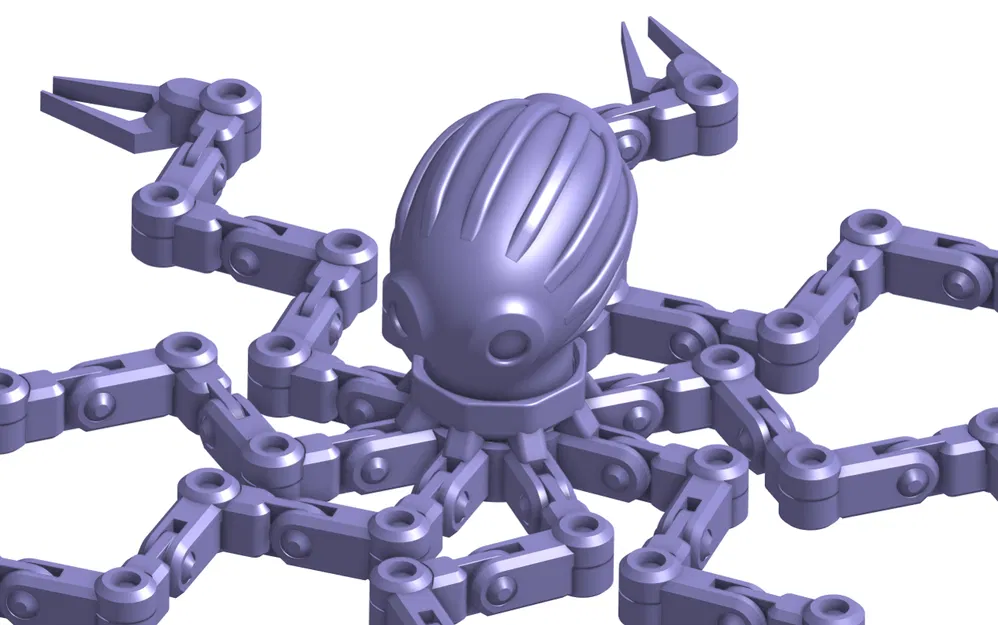 Bạch tuộc robot bọc giáp (Armored Robotic Octopus) - Image 14