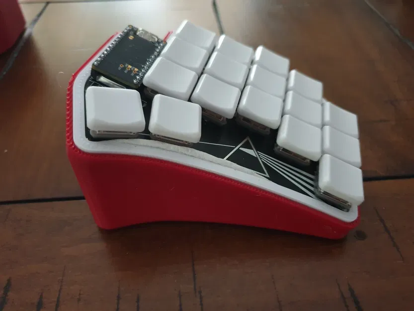 Giá đỡ nghiêng (Tenting Mount) đơn giản cho case Ferris Sweep v2 - Image 2