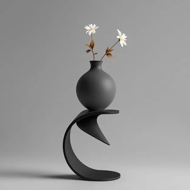 Vase Serenity – Điểm nhấn bình yên cho những đóa hoa của bạn - Image 1