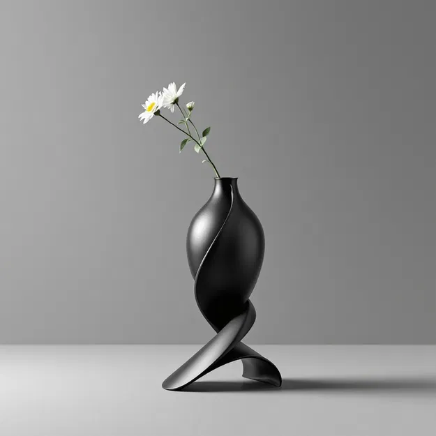 Vase Essence – Thiết kế chậu hoa tối giản - Image 1