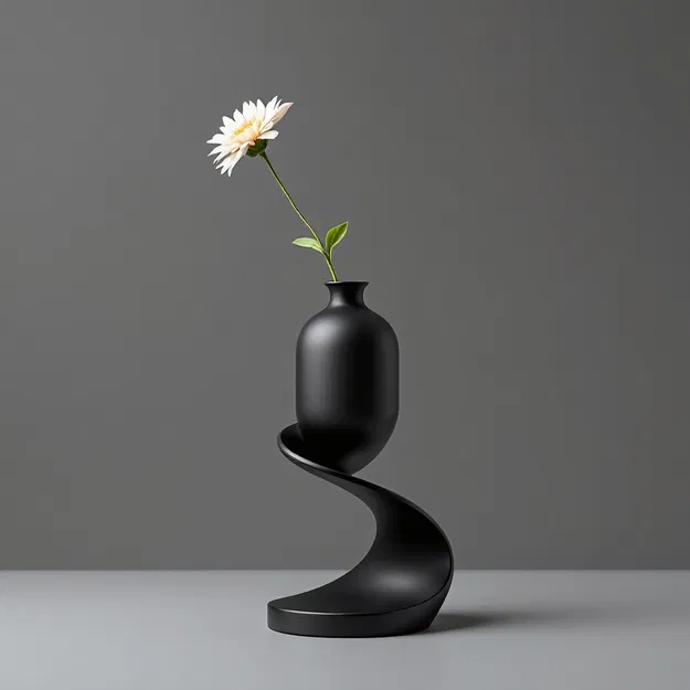 Vase Cascade – Chậu hoa nghệ thuật với nét đẹp uyển chuyển - Image 1