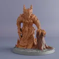 Fire Elemental - Mô hình D&D (Không cần support/Thân thiện với FDM) - Thumbnail 1