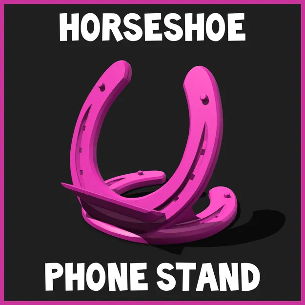 Đế giữ điện thoại và máy tính bảng hình móng ngựa - Image 1