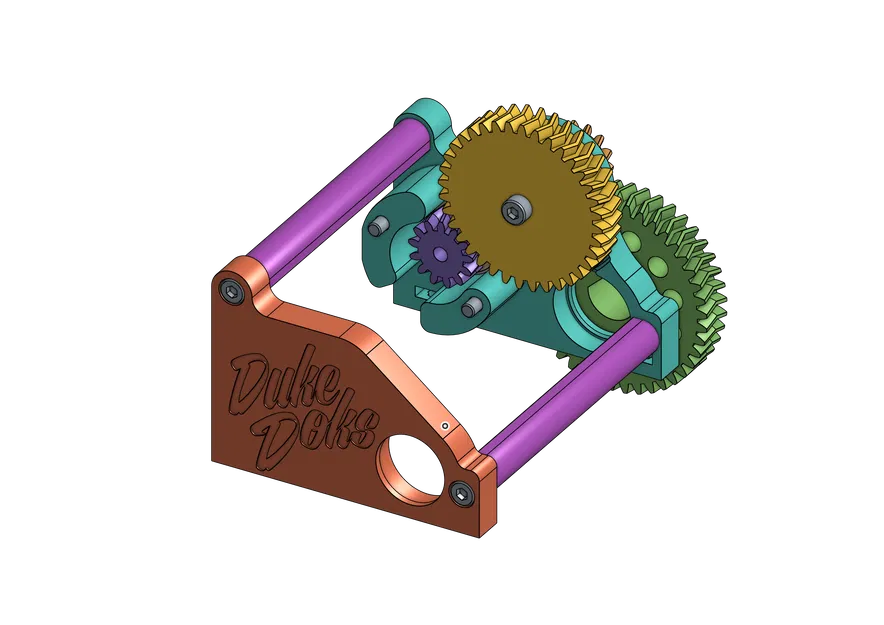 Bộ bánh răng giảm tốc cho khung xe 1/10 - DKS-Basic - Image 2