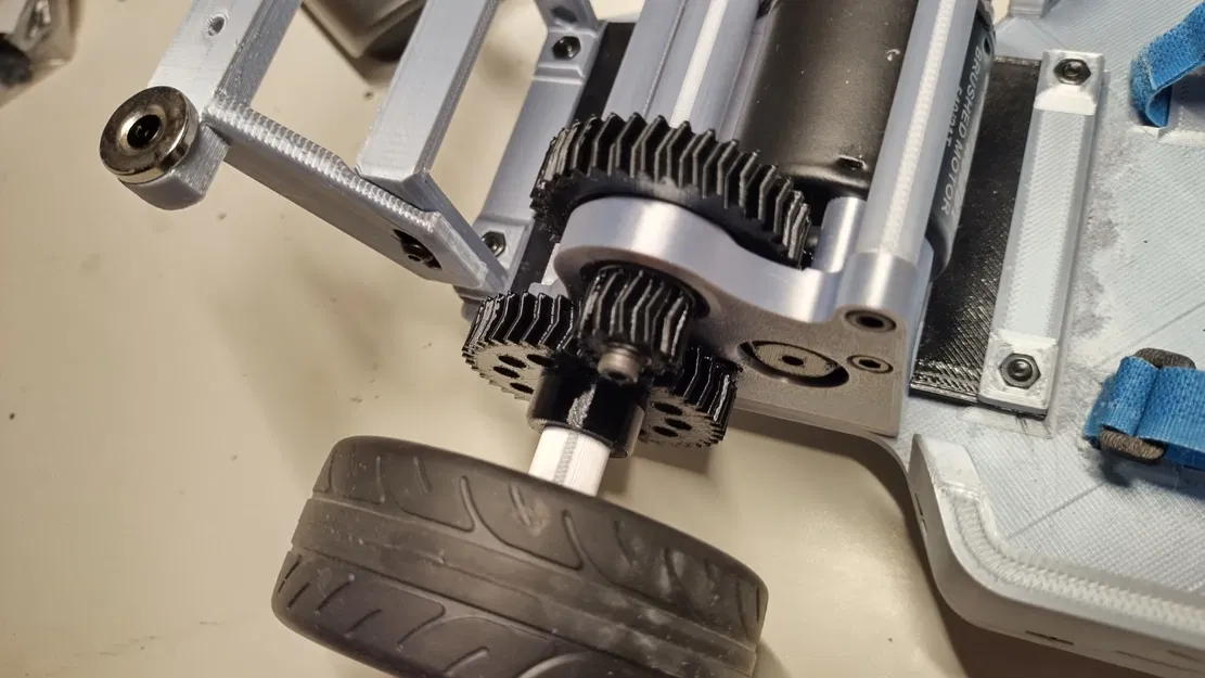 Bộ bánh răng giảm tốc cho khung xe 1/10 - DKS-Basic - Image 5