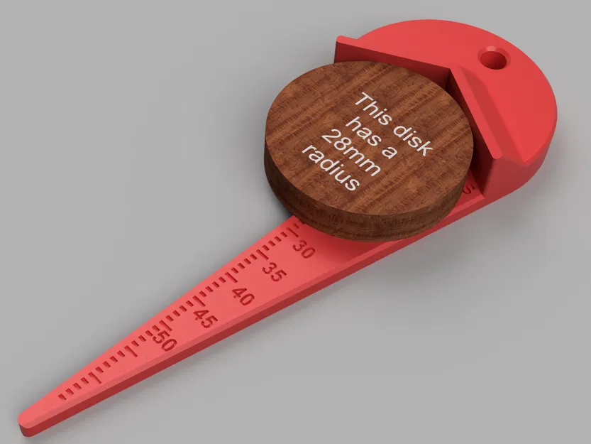 Thước đo bán kính và dụng cụ xác định tâm hình trụ - Image 1