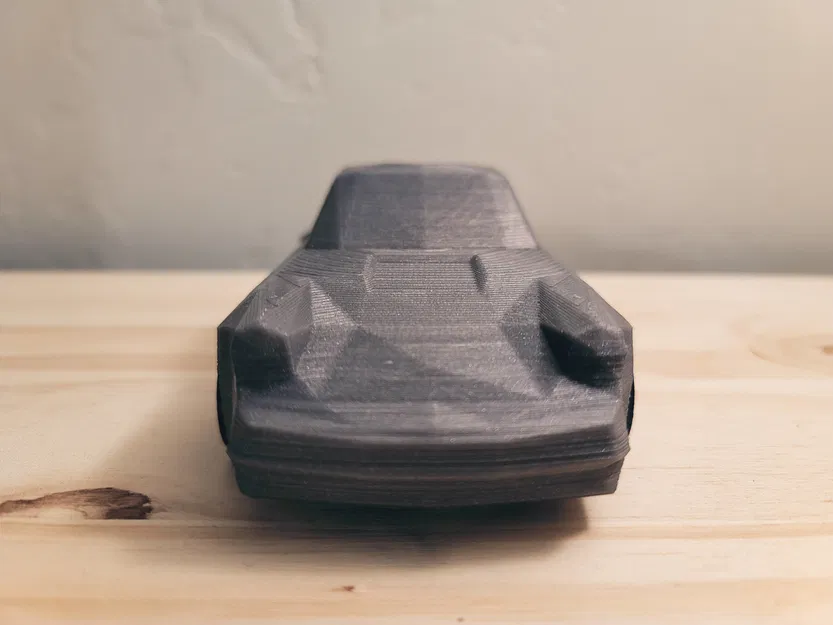 Phiên bản làm mới - Mô hình xe Low Poly Porsche 911 Turbo - Image 2