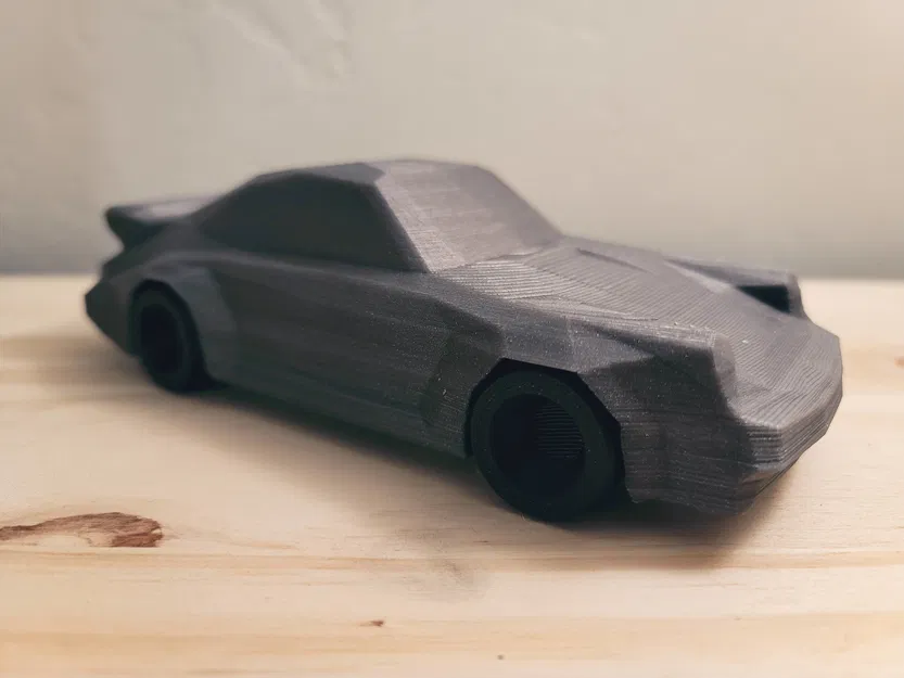 Phiên bản làm mới - Mô hình xe Low Poly Porsche 911 Turbo - Image 4