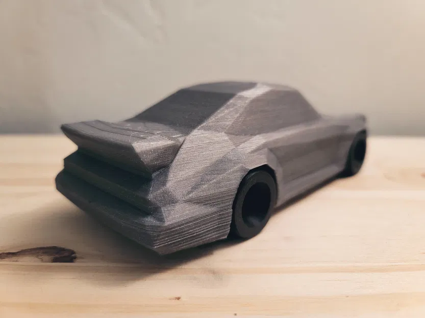 Phiên bản làm mới - Mô hình xe Low Poly Porsche 911 Turbo - Image 6