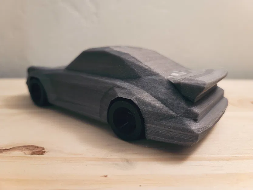 Phiên bản làm mới - Mô hình xe Low Poly Porsche 911 Turbo - Image 7