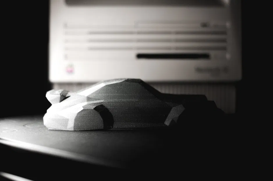 Mô hình Porsche 911 Turbo Low Poly của Turtleman với hốc bánh được đắp đầy - Image 1