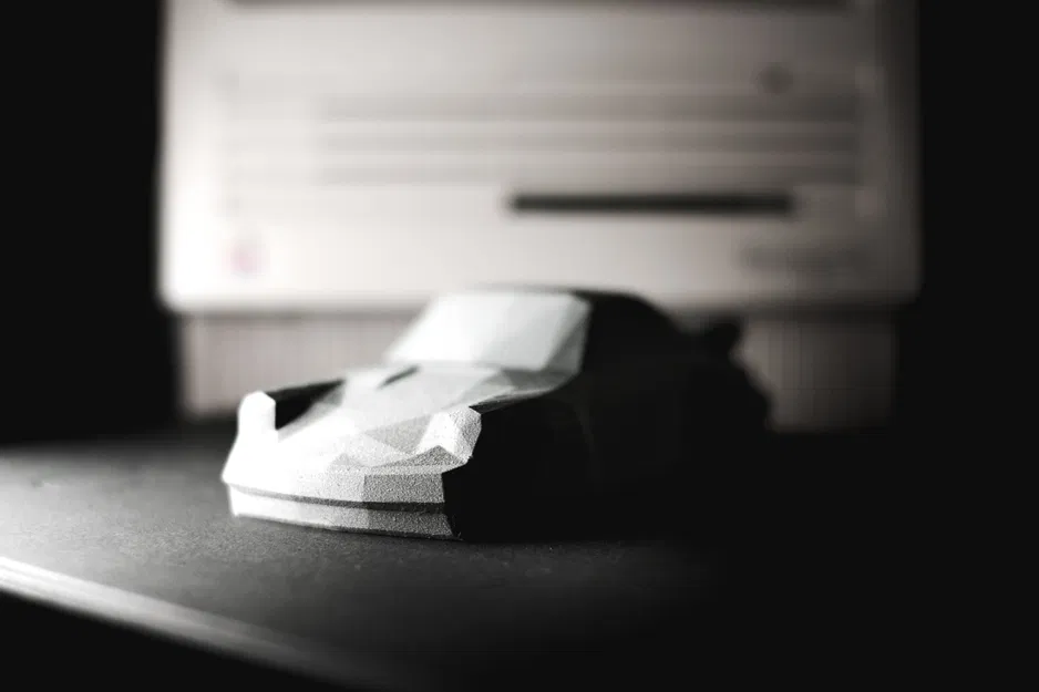 Mô hình Porsche 911 Turbo Low Poly của Turtleman với hốc bánh được đắp đầy - Image 2