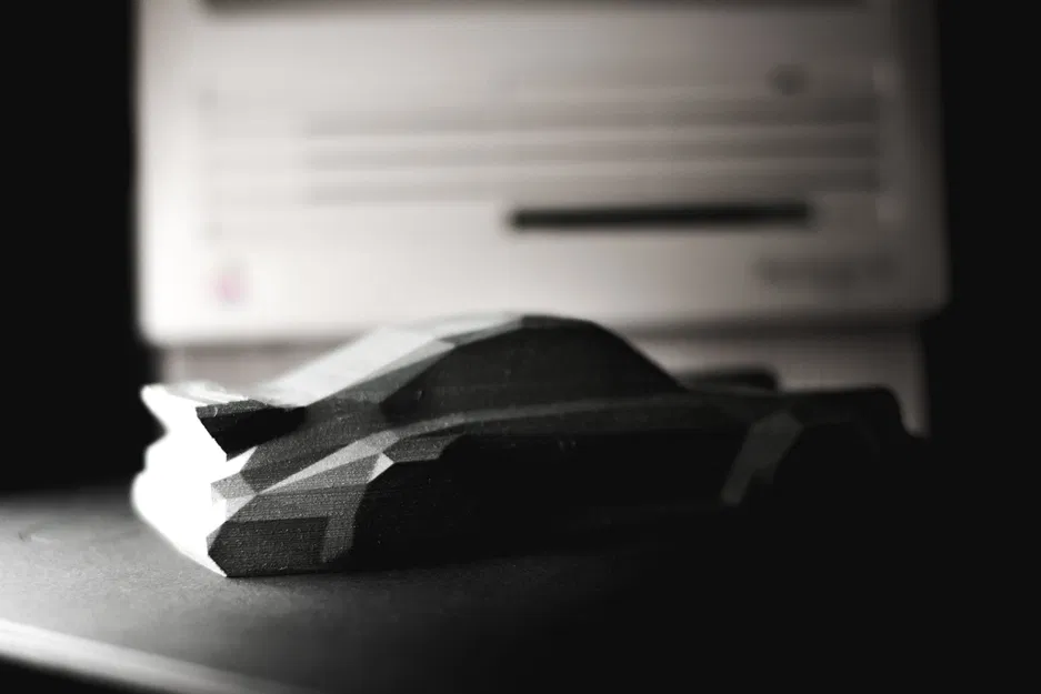 Mô hình Porsche 911 Turbo Low Poly của Turtleman với hốc bánh được đắp đầy - Image 3