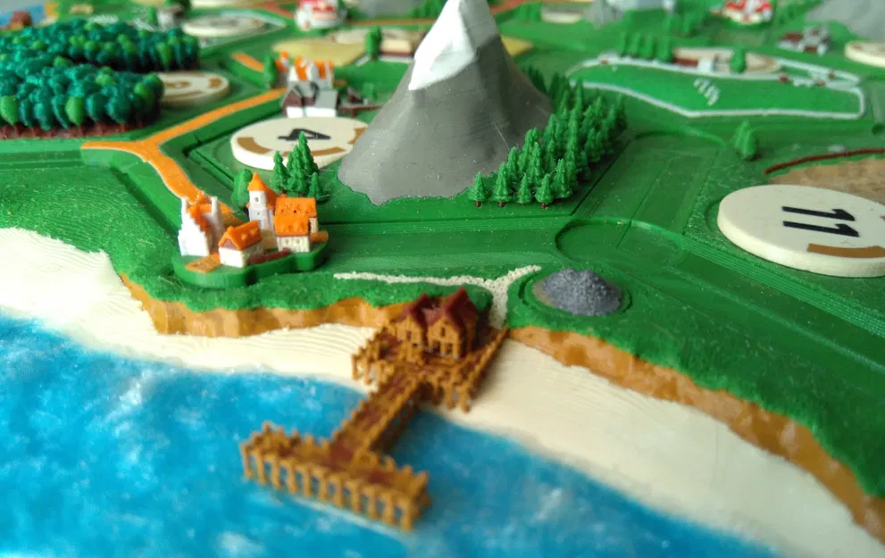 Catan - bộ game gốc 3D (độ phân giải cao MMU) - V2 - Image 4
