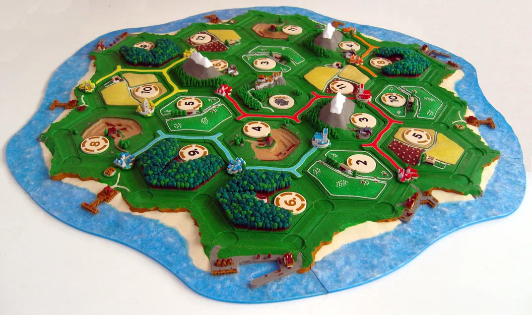 Catan - bộ game gốc 3D (độ phân giải cao MMU) - V2 - Image 6