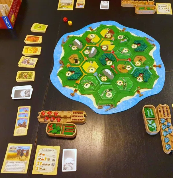 Catan - bộ game gốc 3D (độ phân giải cao MMU) - V2 - Image 7
