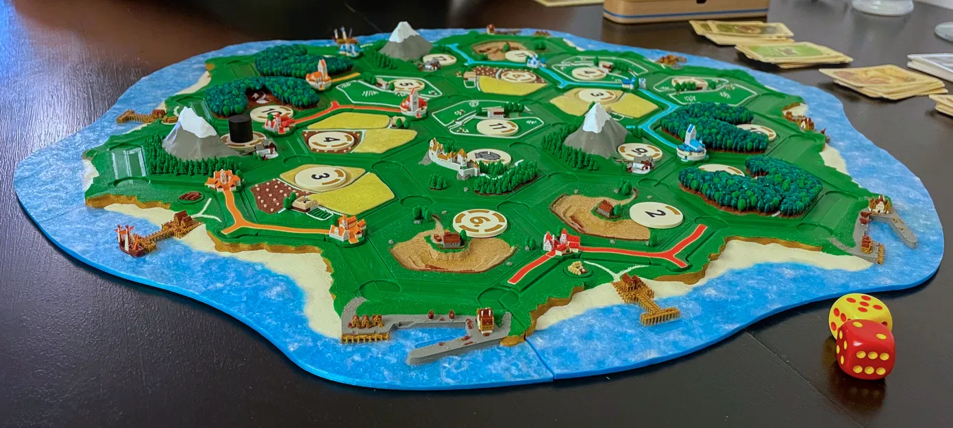 Catan - bộ game gốc 3D (độ phân giải cao MMU) - V2 - Image 8