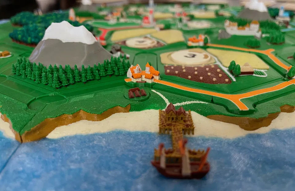 Catan - bộ game gốc 3D (độ phân giải cao MMU) - V2 - Image 9