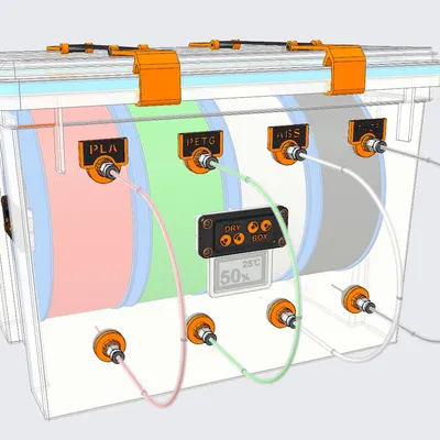True Universal Drybox - Hộp chống ẩm đa năng cho sợi nhựa in 3D