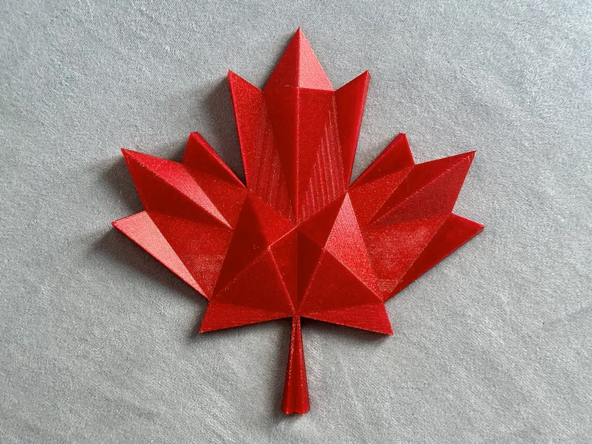 Mô hình The Maple Leaf Forever - Biểu tượng quốc kỳ Canada - Image 1