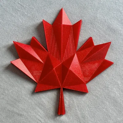 Mô hình The Maple Leaf Forever - Biểu tượng quốc kỳ Canada