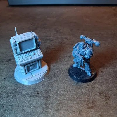 Mô hình Terminal làm vật đánh dấu mục tiêu cho boardgame