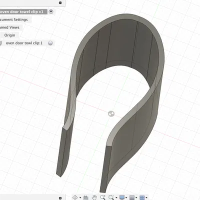 Kẹp giữ khăn nhà bếp cho tay cầm lò nướng