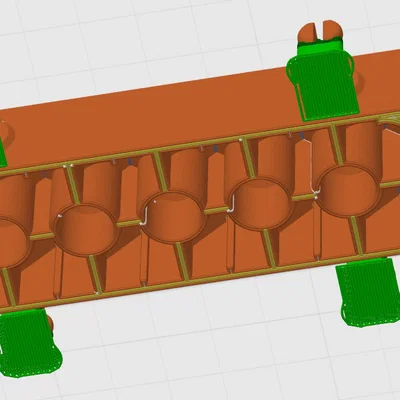 Đế xe Monster Truck tương thích Duplo