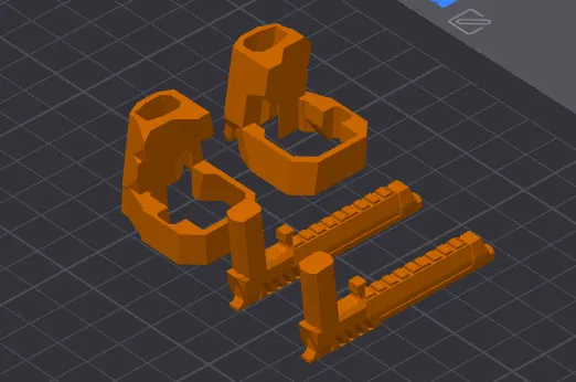 Bộ phụ kiện súng nòng dài 200% cho mô hình Dummy 13 - Image 1