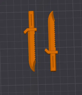 Bộ phụ kiện dao chiến đấu cho mô hình Dummy 13 (Tỷ lệ 250%) - Image 1