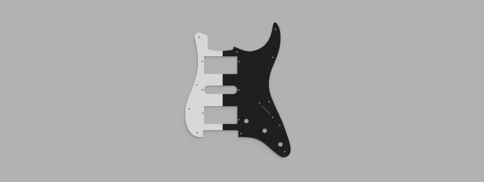 Pickguard Đàn Fender Stratocaster HSH - Image 1