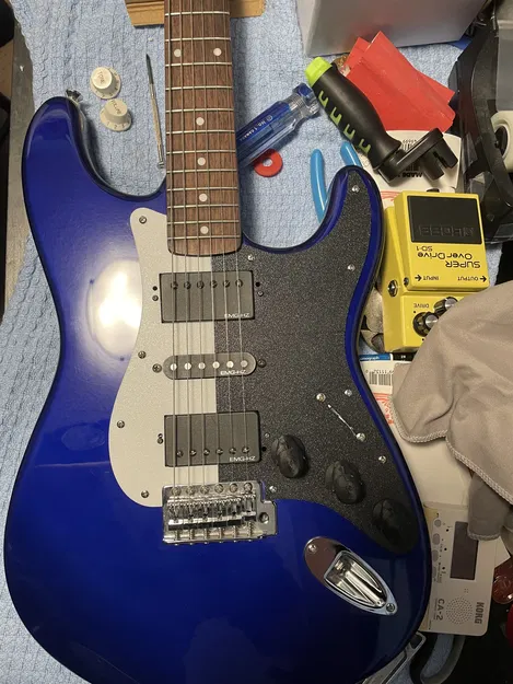 Pickguard Đàn Fender Stratocaster HSH - Image 2